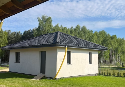 Realizacja dachu w domu jednorodzinnym przez firmę Dachychruściński w Koninie